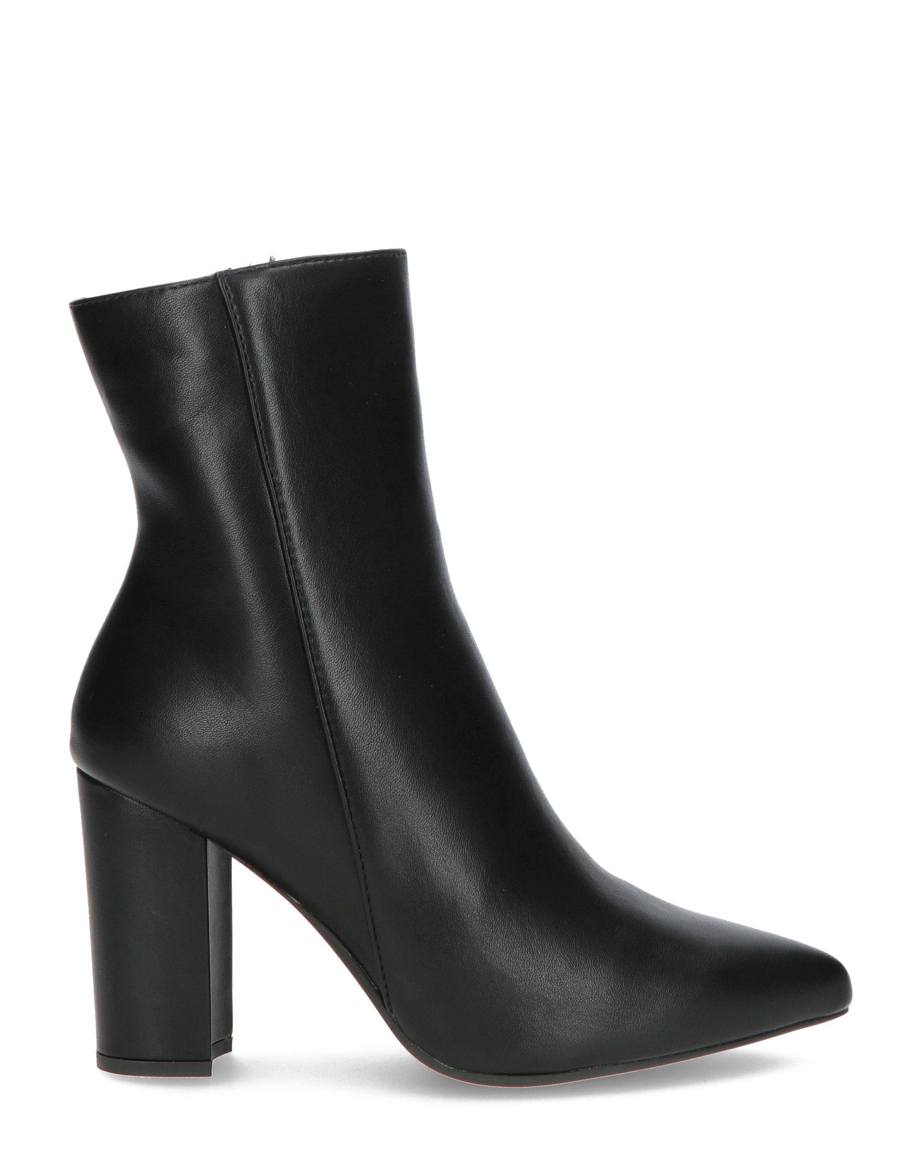 OLIVIA - stivaletti con cerniera in PU nero