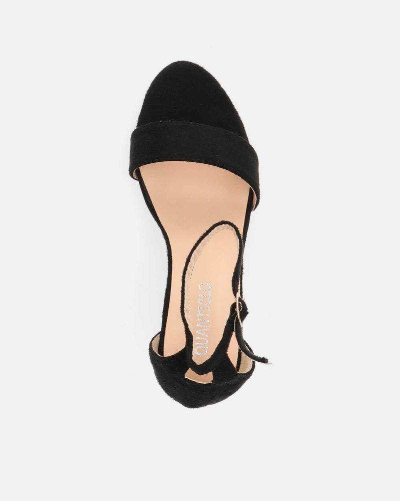 ANNIE - sandali neri con tacco