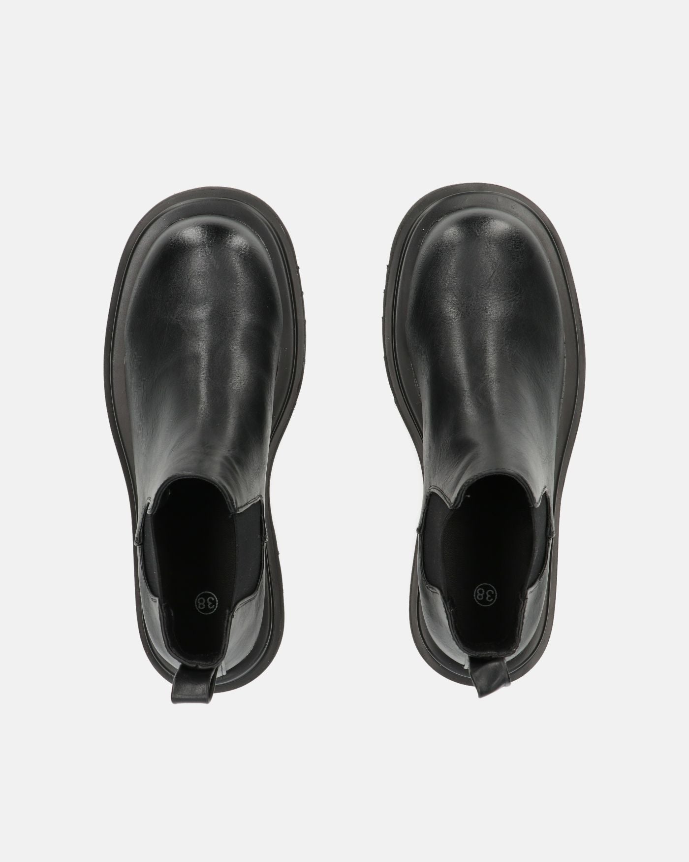 RAISSA - stivaletti bassi in ecopelle nera