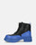 CHRISTIANE - scarpe con cerniera in PU blu