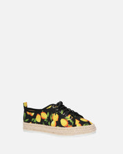 CHALICE - espadrillas con limoni stampati