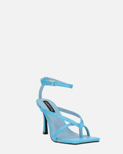 ADELE - sandalo infradito con tacco blu