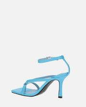 ADELE - sandalo infradito con tacco blu