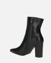 OLIVIA - stivaletti con cerniera in PU nero