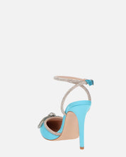 MARETA - escarpins bleus à paillettes