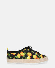 CHALICE - espadrillas con limoni stampati