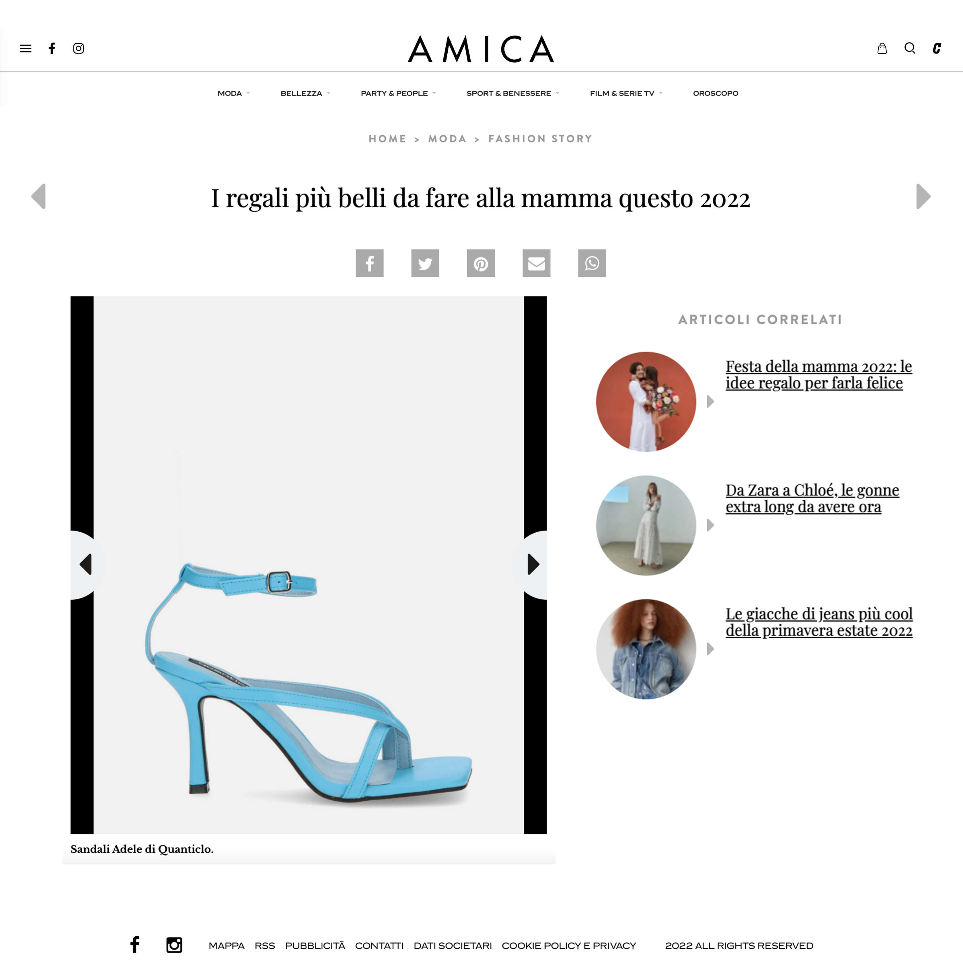 AMICA - I regali più belli da fare alla mamma questo 2022