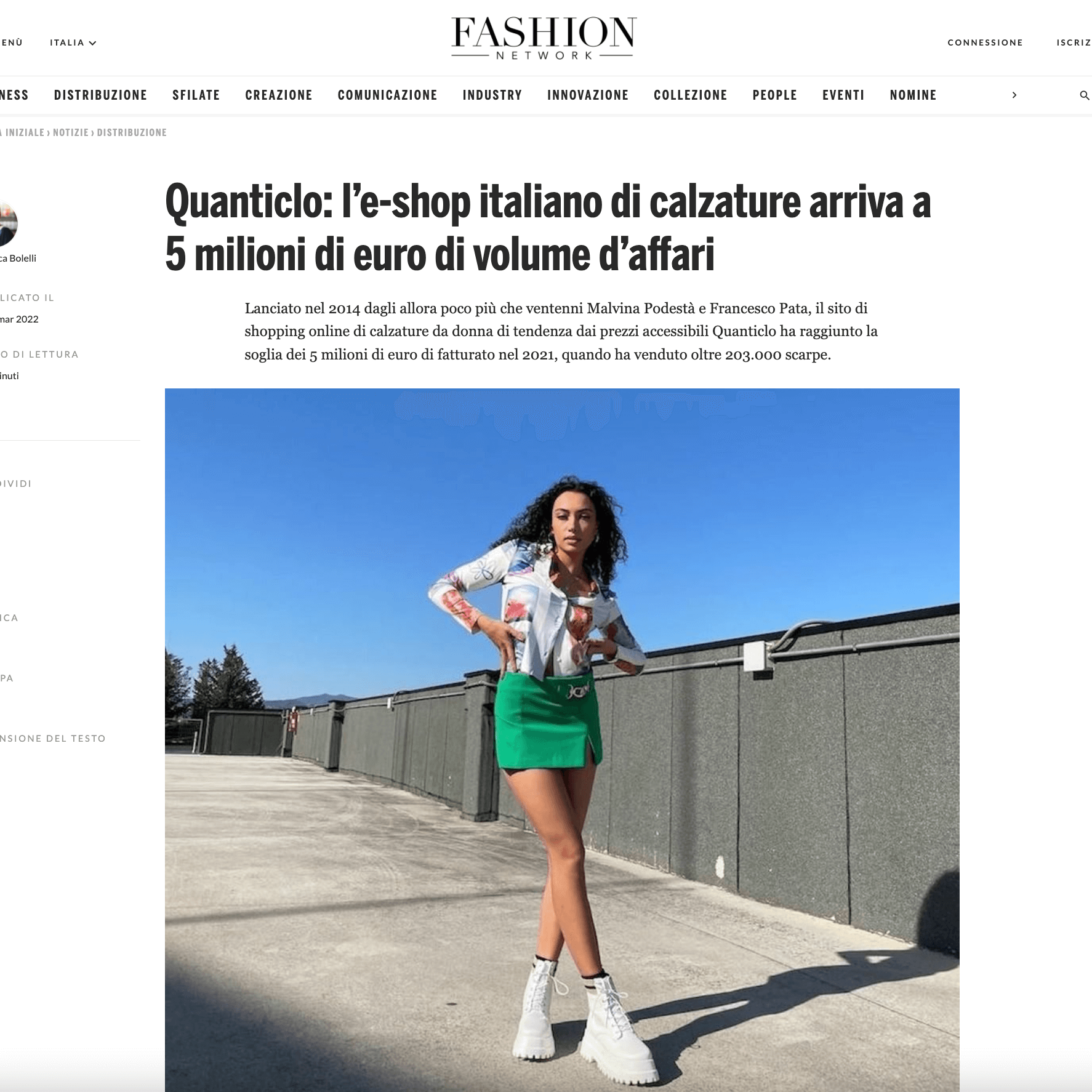 FASHION NETWORK - Abbiamo colmato un vuoto