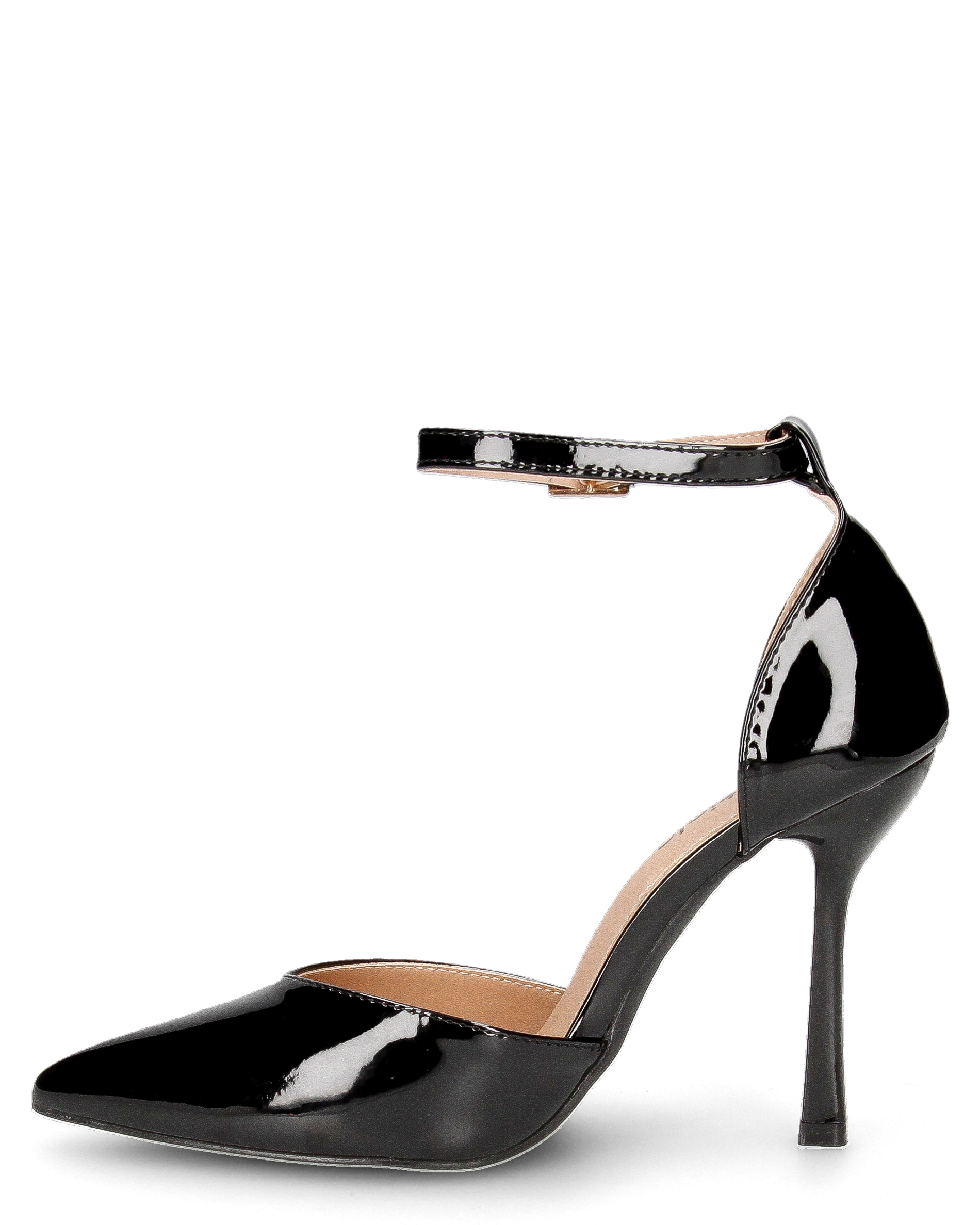 ARYA - tacchi alti decolette con cinturino regolabile neri