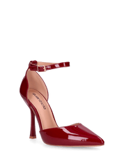 ARYA - tacchi alti decolette con cinturino regolabile bordeaux