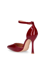 ARYA - tacchi alti decolette con cinturino regolabile bordeaux