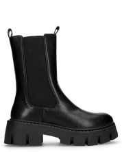 BETH - stivaletto chelsea platform in nero