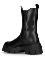 BETH - stivaletto chelsea platform in nero