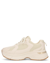 CAROLA - chunky sneakers beige con inserti ed interno rosa