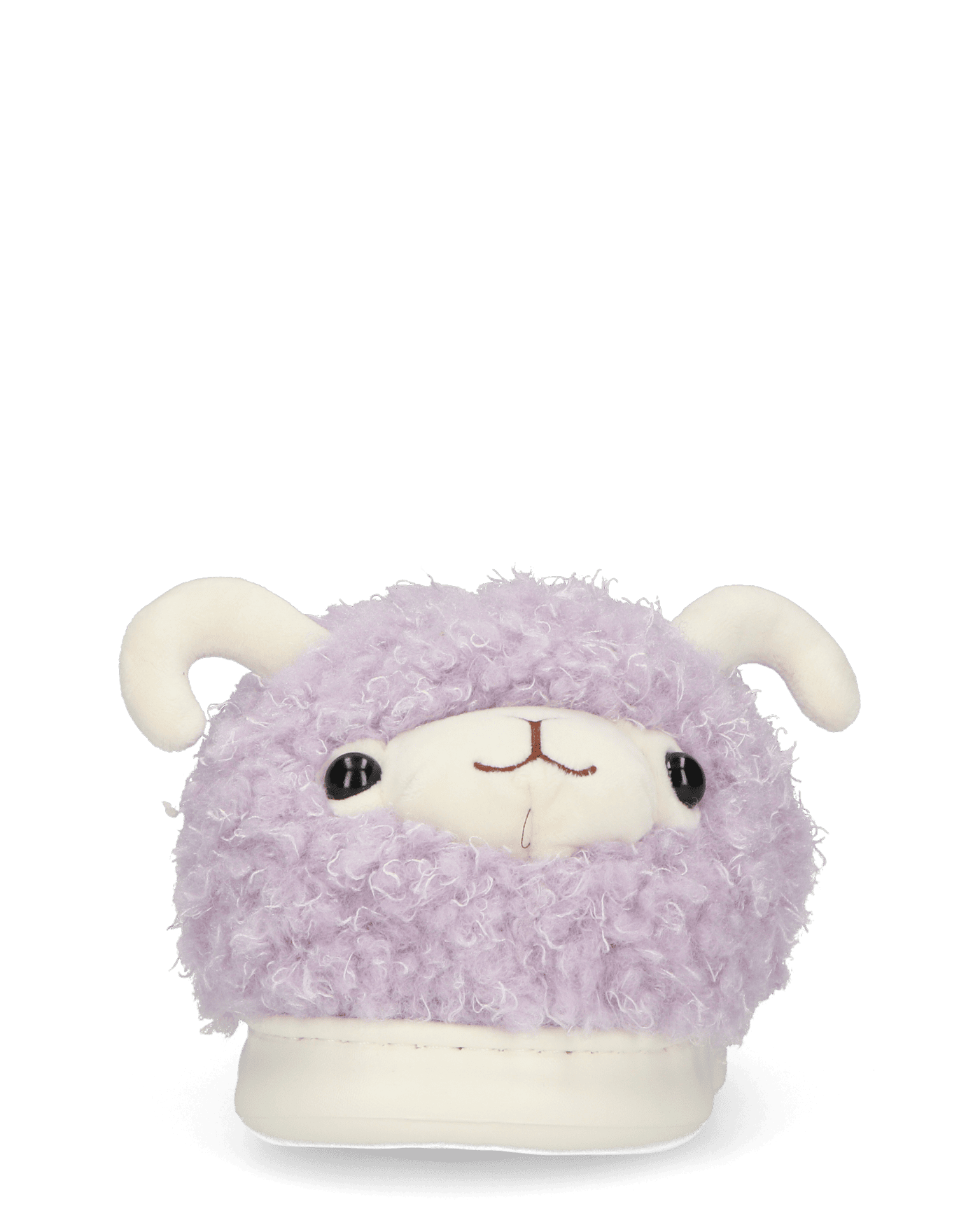 DEEDEE - pantofole viola a forma di pecorella in materiale peluche