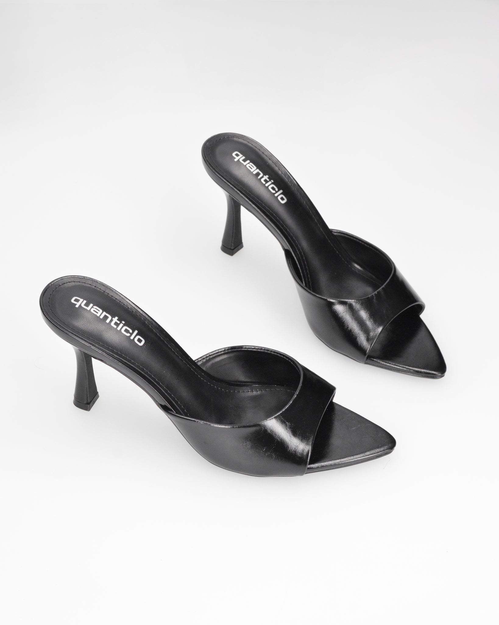 42 Paia Sandali Tacco Alto Per Bambole 11,5" | Scarpe Bambola Colore Nero - Foto 3