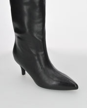 SCARLETT - stivali alti con tacco basso e cerniera laterale