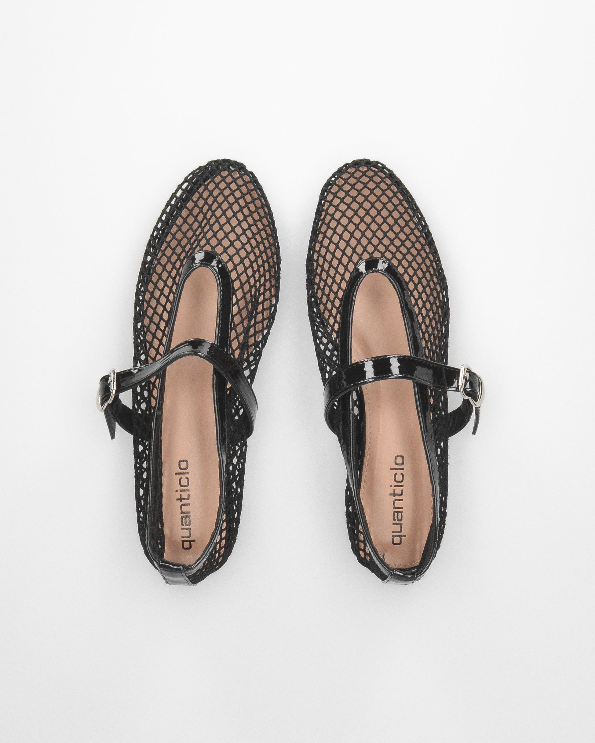 HAZEL - ballerine nere a rete