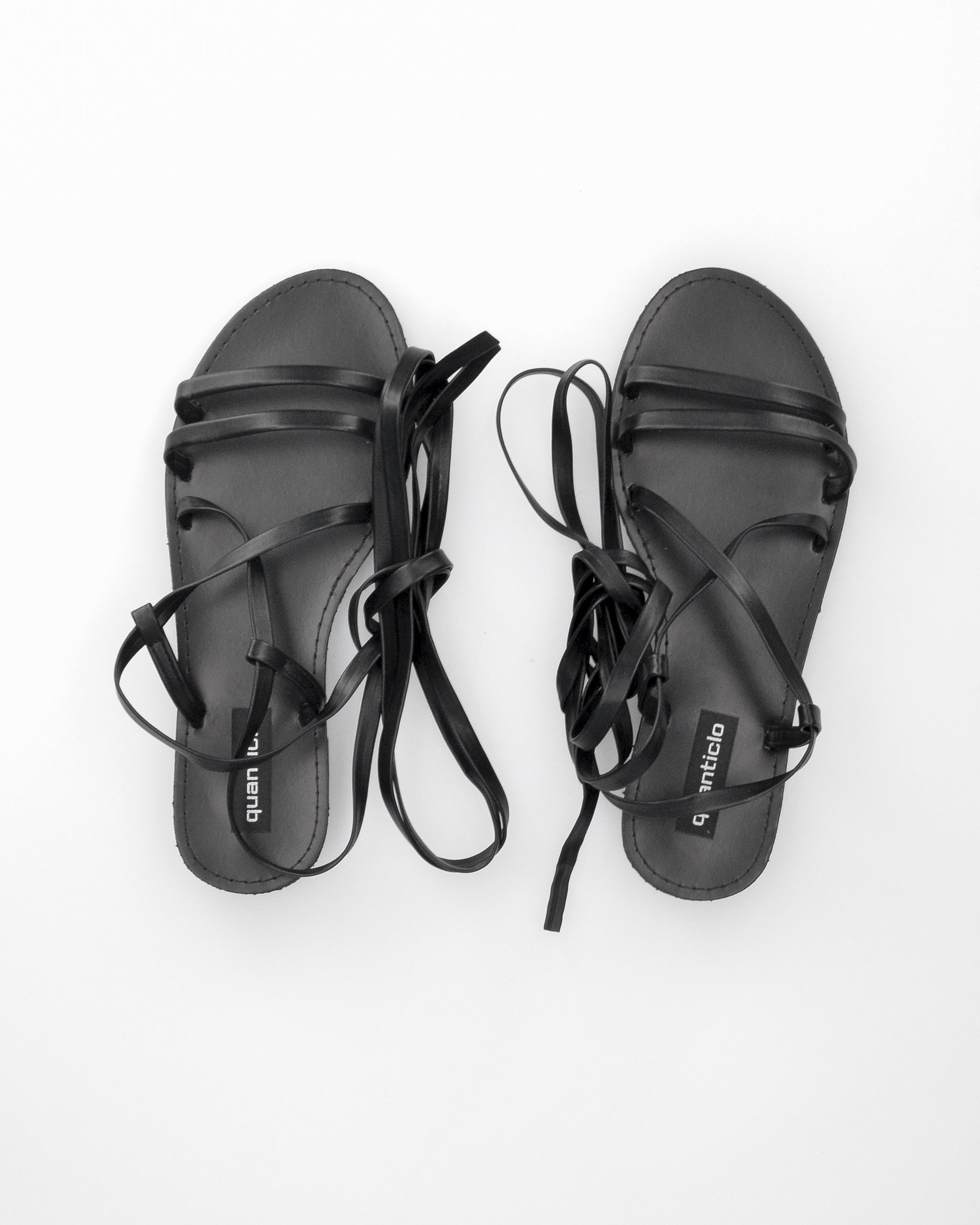 VERIDA - sandali lace-up in simil pelle