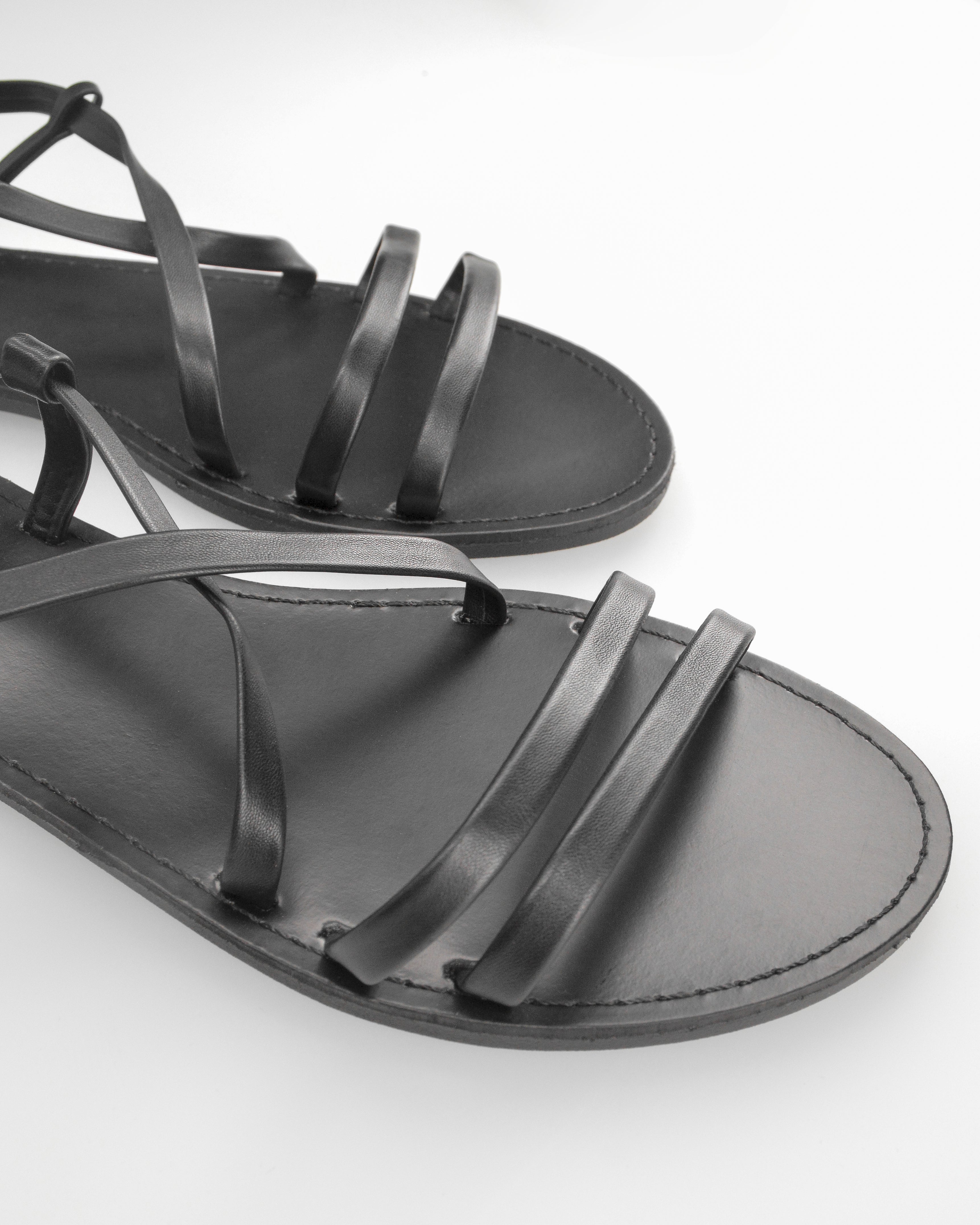 VERIDA - sandali lace-up in simil pelle