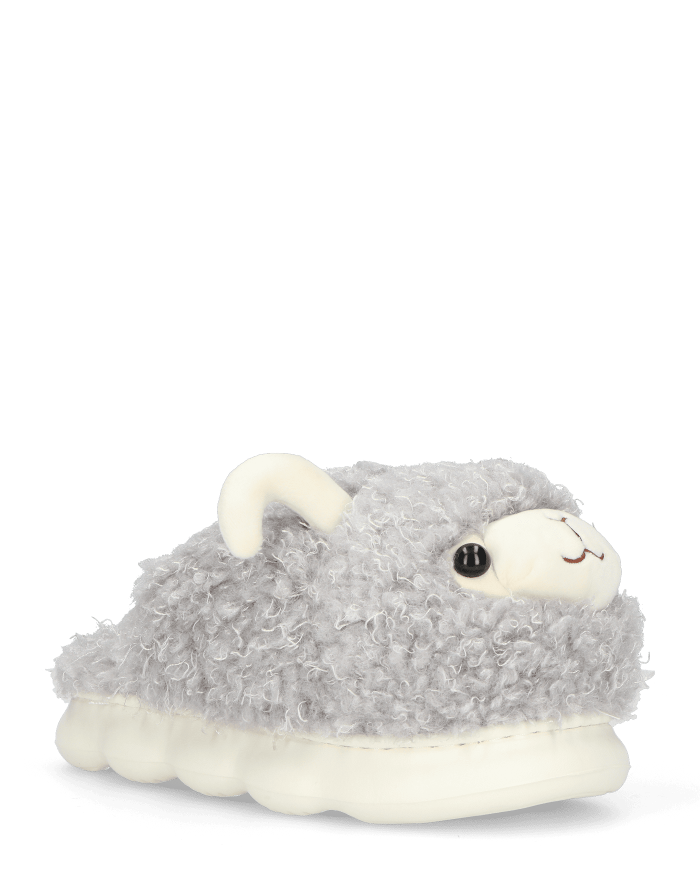 DEEDEE - pantofole grigie a forma di pecorella in materiale peluche