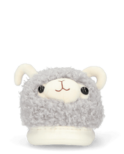 DEEDEE - pantofole grigie a forma di pecorella in materiale peluche
