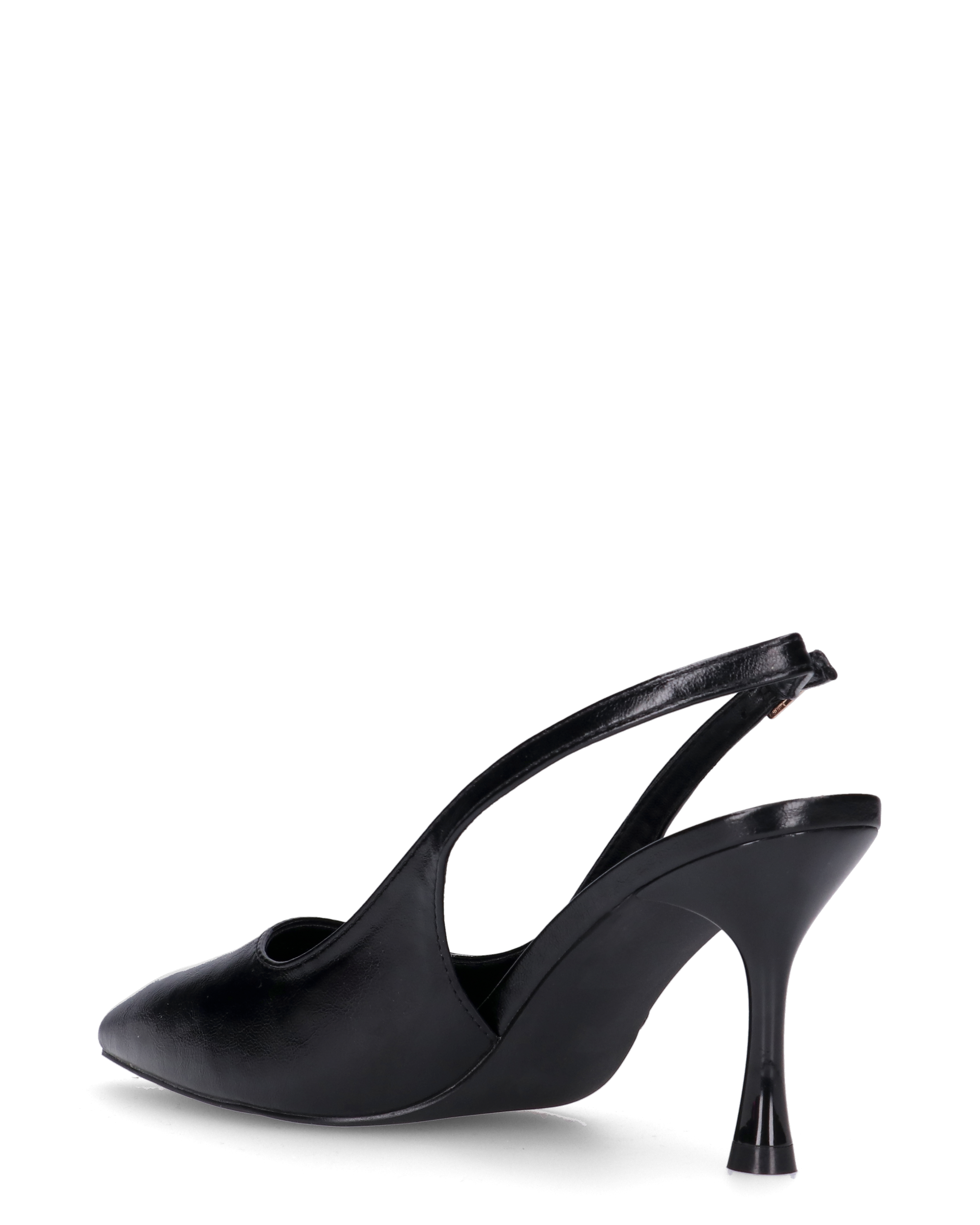 ELARA  - décolleté nero con cinturino regolabile