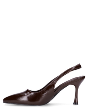 ELARA  - décolleté marrone con cinturino regolabile
