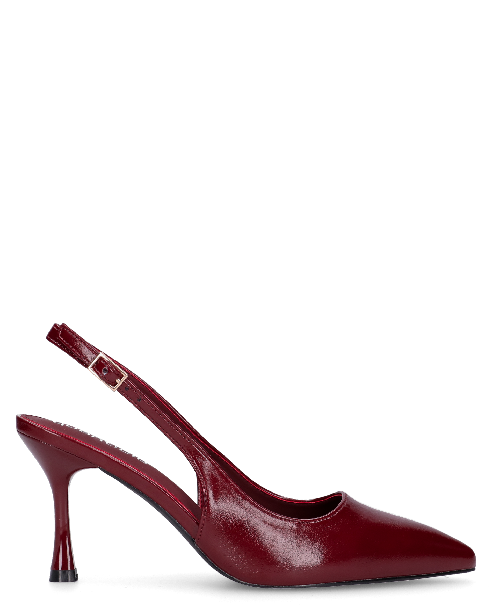 ELARA  - décolleté bordeaux con cinturino regolabile
