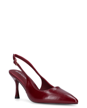 ELARA  - décolleté bordeaux con cinturino regolabile