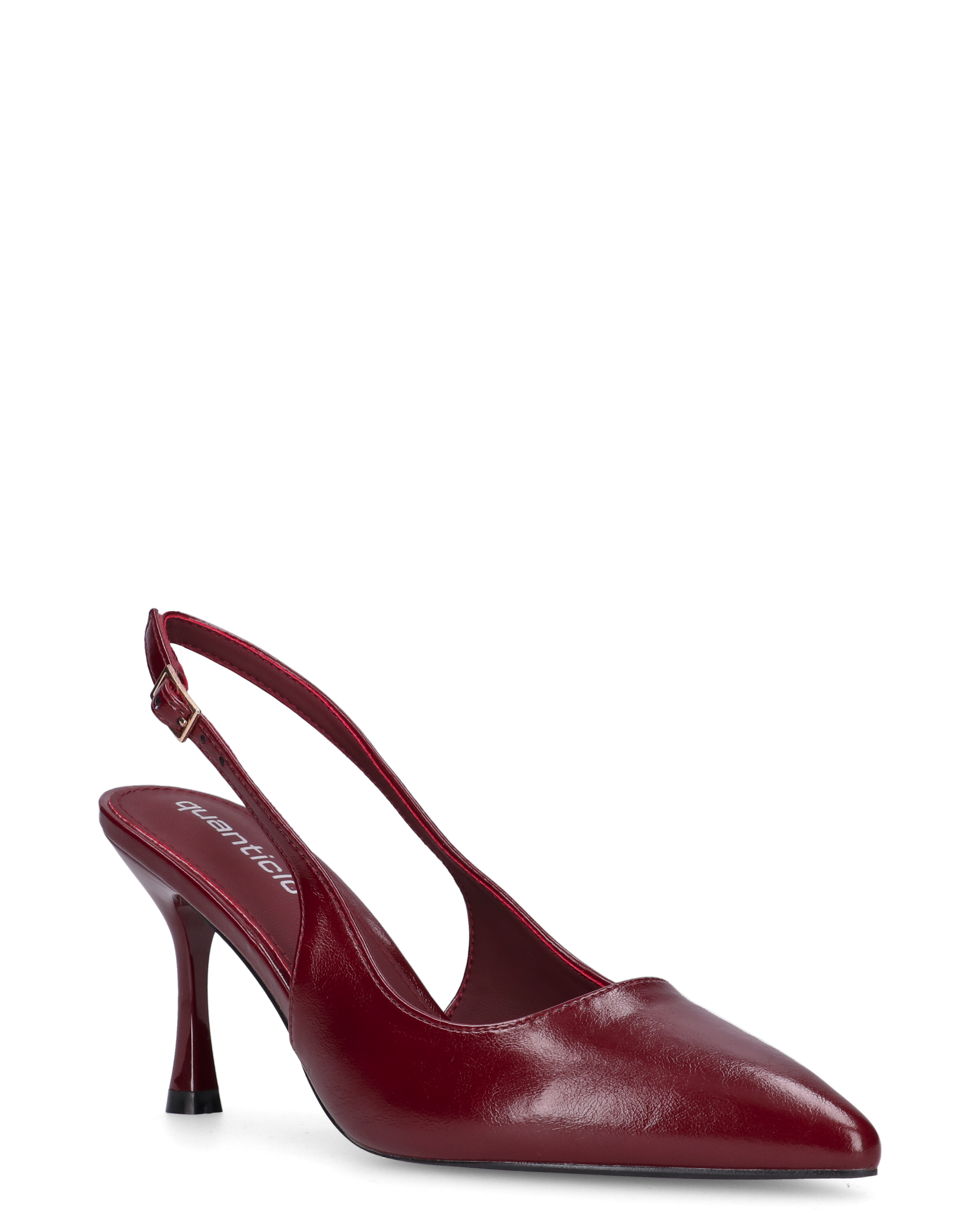 ELARA  - décolleté bordeaux con cinturino regolabile