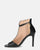 GEMA - scarpe con tacco in ecopelle nera