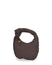 GIANNA - borsetta marrone a mano con tasca interna