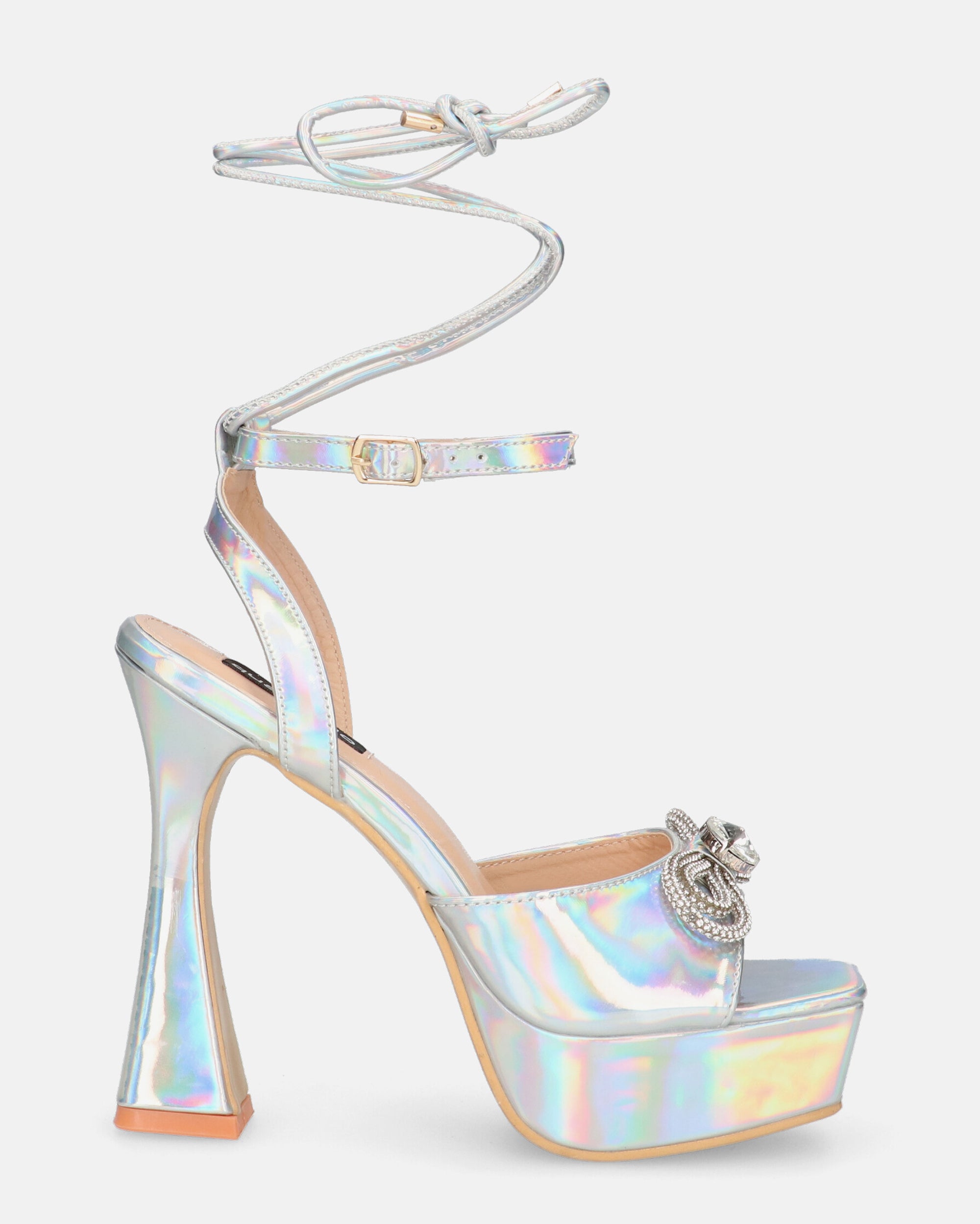 Scarpe con tacco alto e borchie top