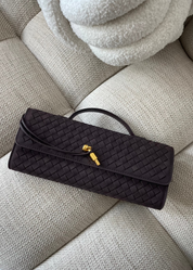 FANNY - borsa pochette marrone