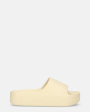 IMA - ciabattine platform beige