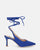 IOLE - scarpe con tacco a spillo in lycra blu