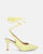 IOLE - scarpe con tacco a spillo in lycra giallo