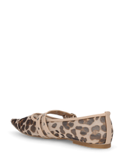 JUNINA - décolleté leopardati flat con texture traforata