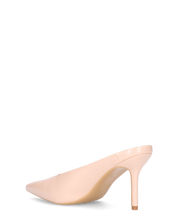 JEMMIE - décolleté in ecopelle beige con soletta beige