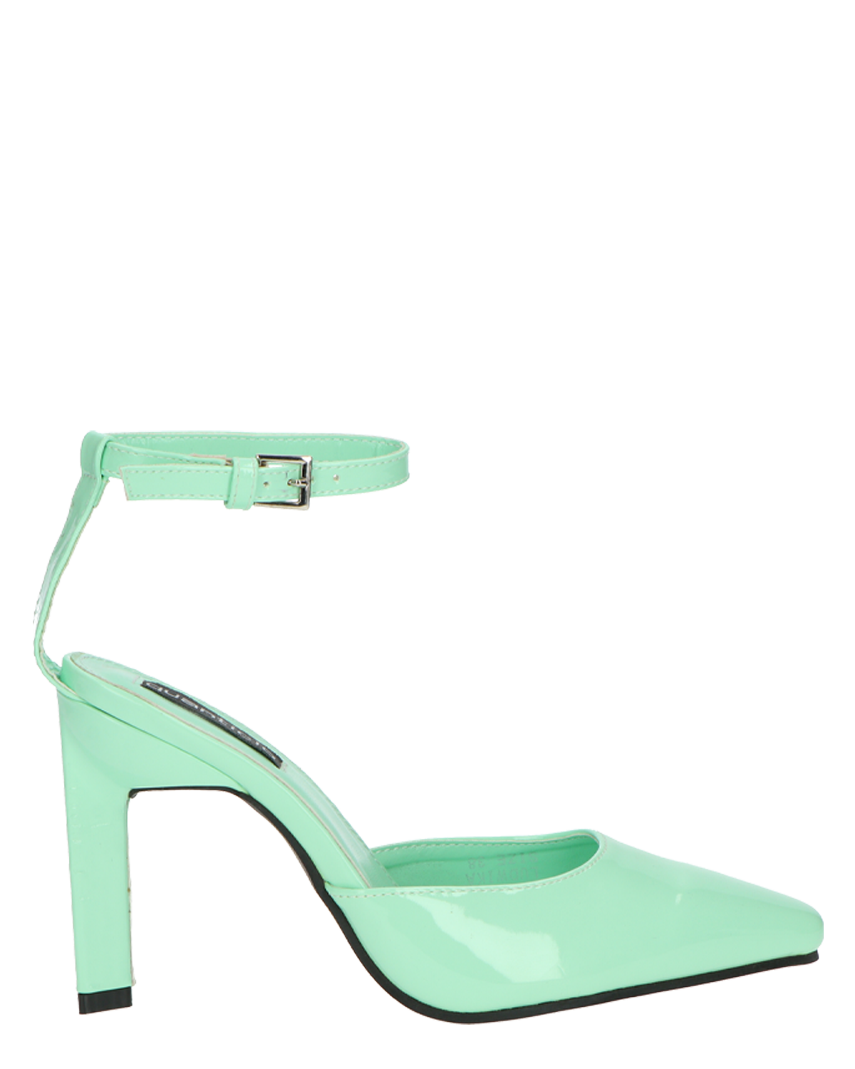 LUDWIKA - sandali decolette in glassy verde