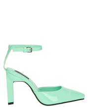 LUDWIKA - sandali decolette in glassy verde