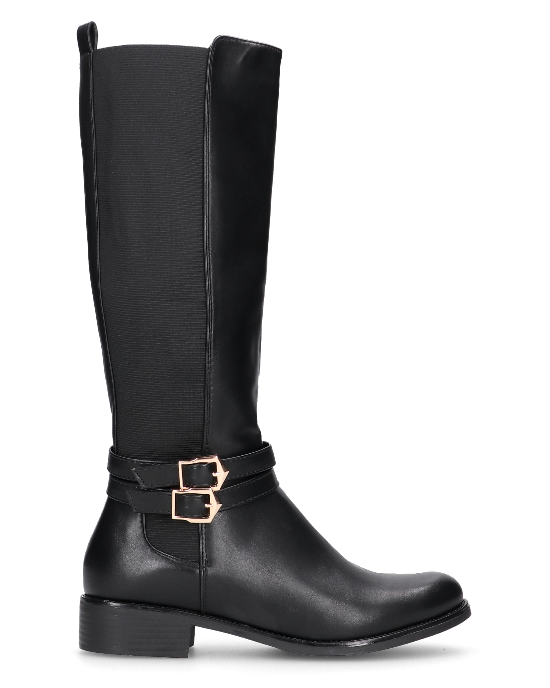 +Size LIVIEBK - stivalin alti con cerniera e tessuto elastico