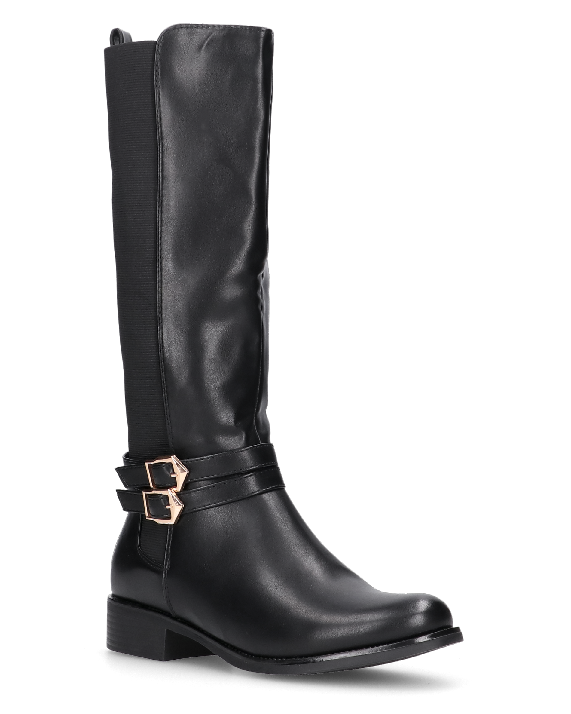 +Size LIVIEBK - stivalin alti con cerniera e tessuto elastico