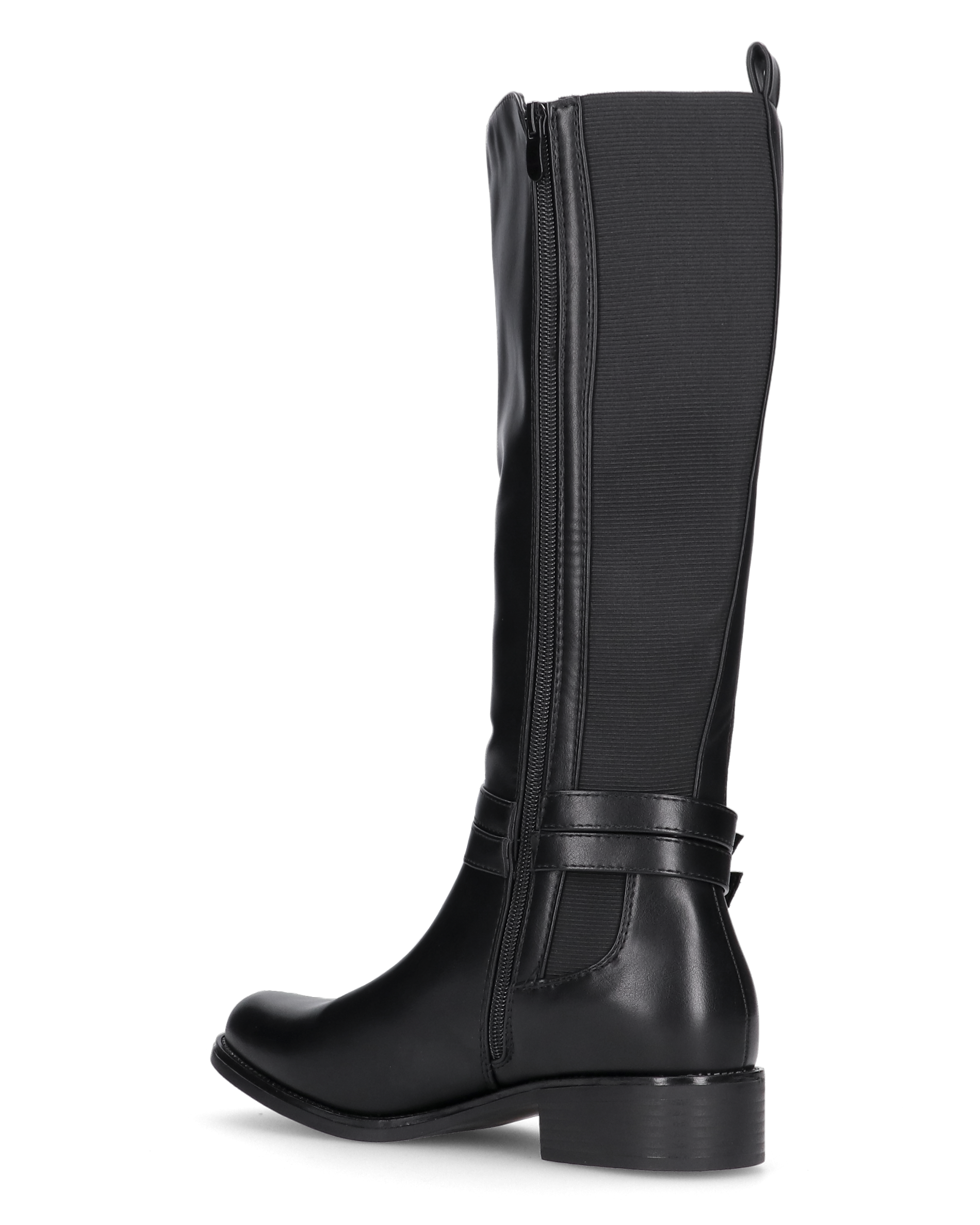 +Size LIVIEBK - stivalin alti con cerniera e tessuto elastico