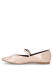 LUPITA - ballerine beige lucide con cinturino