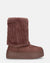 MANU - stivaletti invernali bordeaux imbottiti