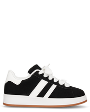 MARGARET - sneakers nere con suola e dettagli bianchi