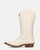 NILLA - stivali camperos beige con ricami