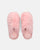 NOARA - pantofole in pelliccia rosa chiuse in punta